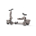 Scoot & Ride Highwaykick 1 Lifestyle Jeździk i hulajnoga 2w1 Brown Lines - 1109673 - zdjęcie 3